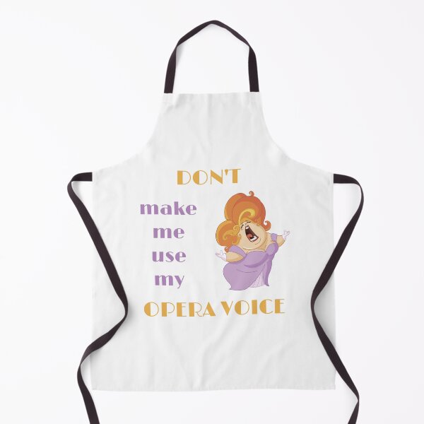 Item preview, Don't make me use my opera voice broadway white designed and sold by daguilon.