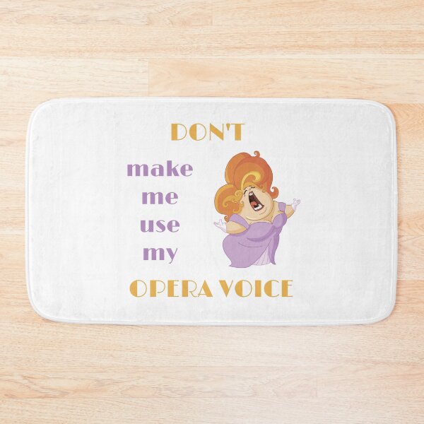 Item preview, Don't make me use my opera voice broadway white designed and sold by daguilon.