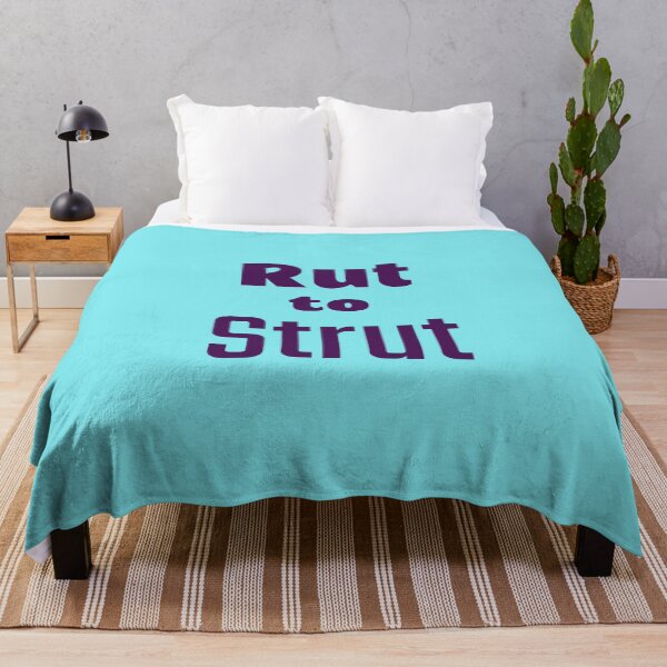 Item preview, Rut to Strut  -  Going from Being in a Rut to Starting to Strut!  Presents Mother's Day Father's Day Self Esteem Weight Loss Diet Keto Diet Depression Happy Uplifting Future Beginning Ending Gifts designed and sold by guitarkel.