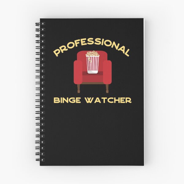 Item preview, Professional Binge Watcher - Red armchair and popcorn - funny designed and sold by Atleta-Cali.