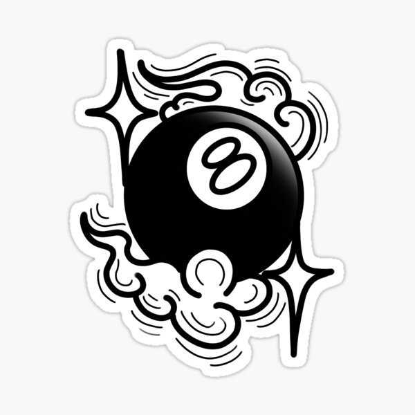 Eight Ball Tattoo Design  8 Ball Design  Free Transparent PNG Download   PNGkey