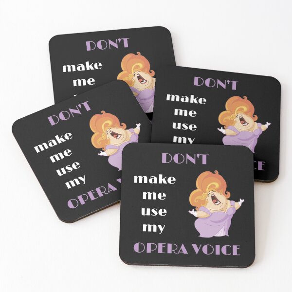 Item preview, Don't make me use my opera voice broadway black designed and sold by daguilon.