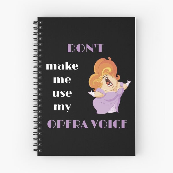 Item preview, Don't make me use my opera voice broadway black designed and sold by daguilon.