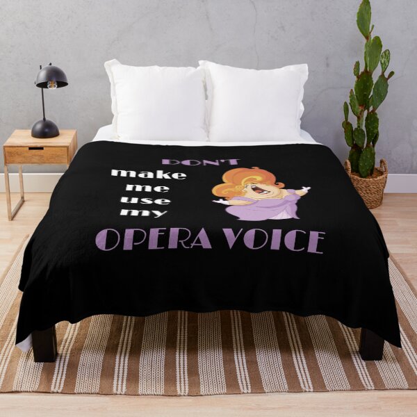 Item preview, Don't make me use my opera voice broadway black designed and sold by daguilon.