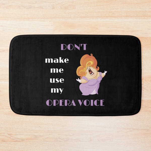 Item preview, Don't make me use my opera voice broadway black designed and sold by daguilon.