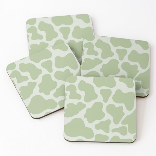 Item preview, Sage Green Cow Print designed and sold by Isabella Zettl.