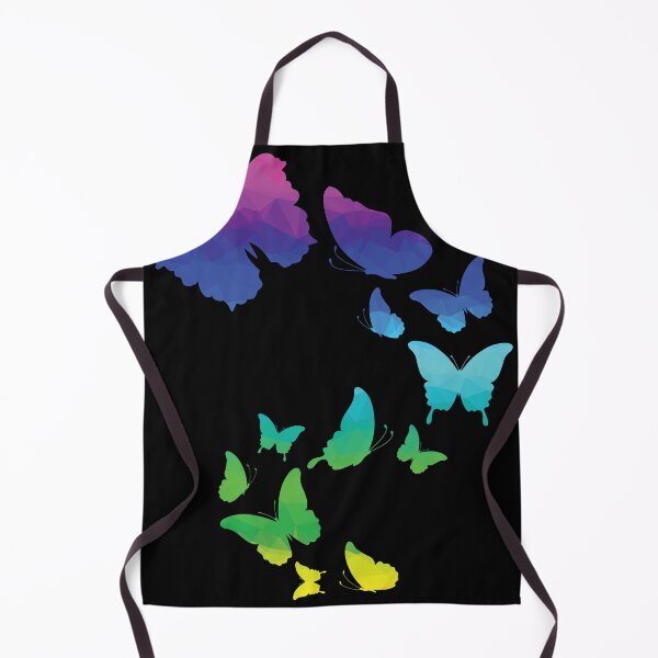 Item preview, Colorful butterflies in polygonal designed and sold by 24Clover.