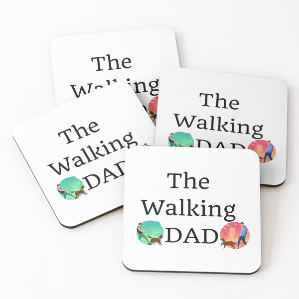 Item preview, The Walking DAD - Walking the Dog designed and sold by fredgarden8.