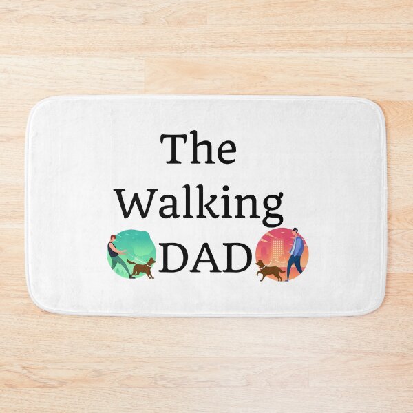 Item preview, The Walking DAD - Walking the Dog designed and sold by fredgarden8.