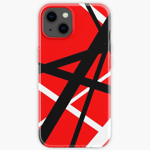 rot und Schwarz iPhone Flexible Hülle