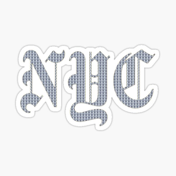 New York USA Sticker