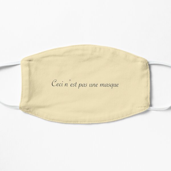 Ceci n’est pas une masque Mask