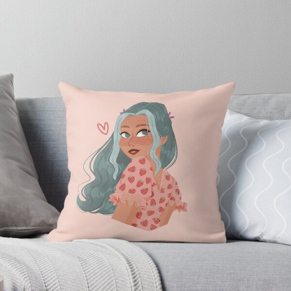 Item preview, Girl with Strawberry Dress designed and sold by diradraws.