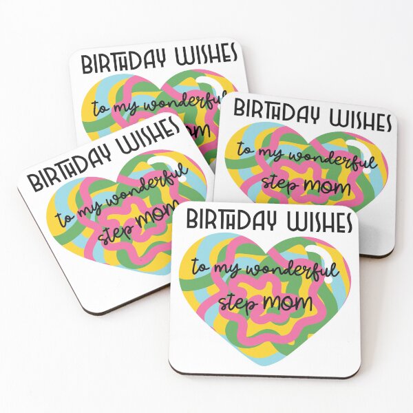Item preview, happy birthday to step mom, step mum, step mother, bonus mother designed and sold by helkav.