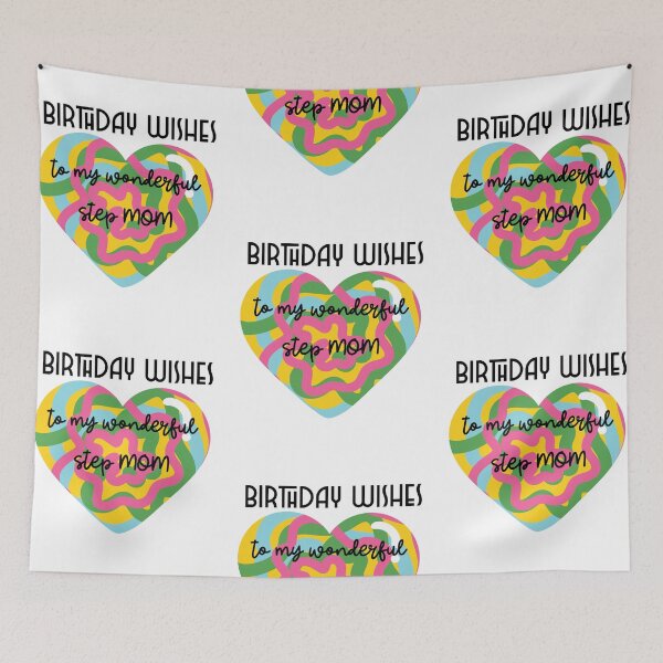 Item preview, happy birthday to step mom, step mum, step mother, bonus mother designed and sold by helkav.