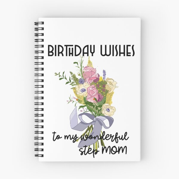 Item preview, happy birthday to step mom, step mum, step mother, bonus mother designed and sold by helkav.