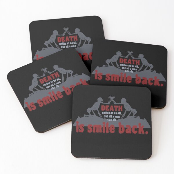 Item preview, Death smiles at us all designed and sold by 4stoics.