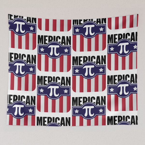 Item preview, Merican Pi Symbol designed and sold by GravitiTees.