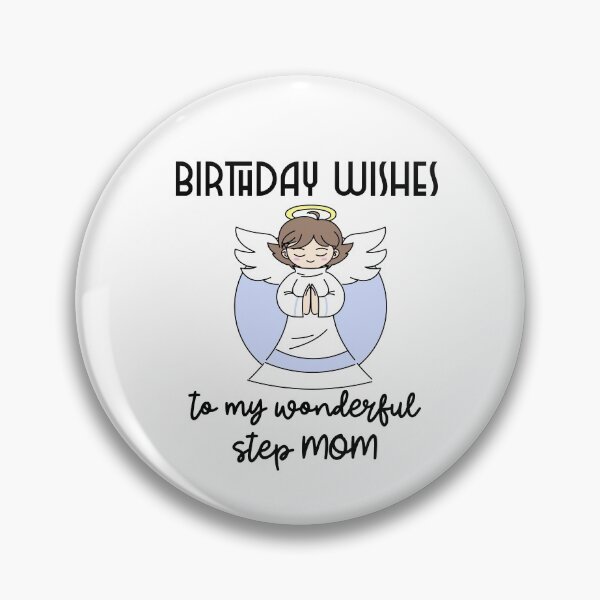 Item preview, happy birthday to step mom, step mum, step mother, bonus mother designed and sold by helkav.
