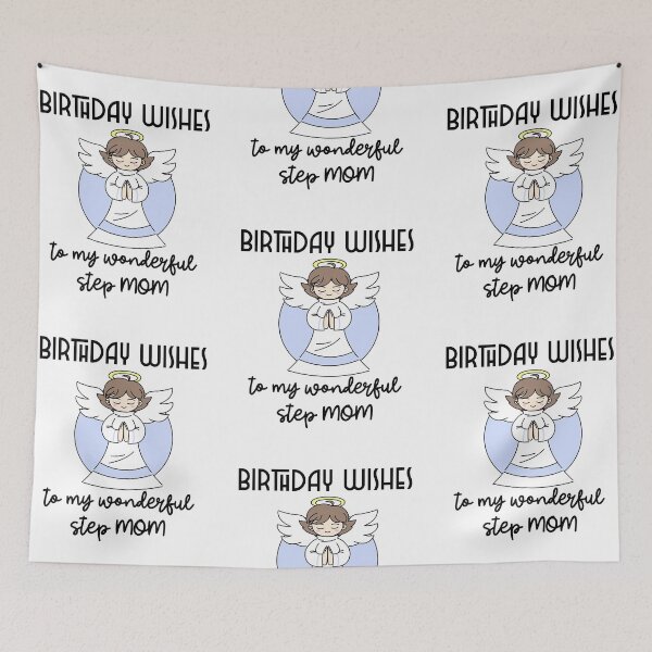 Item preview, happy birthday to step mom, step mum, step mother, bonus mother designed and sold by helkav.