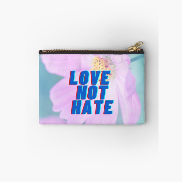 Item preview, love not hate light background designed and sold by Doucheka.