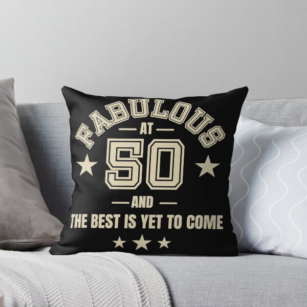 Item preview, Copy of 50th Birthday Gift for Men and Women | Fabulous at 50 and The Best is Yet to Come  designed and sold by InkItStudio.