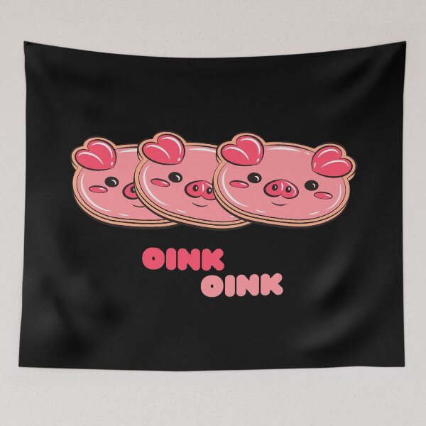 Item preview, Piggy Cookies Oink Oink designed and sold by Nathalie Aynié.