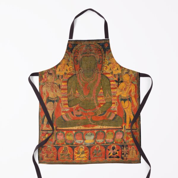 Item preview, Amoghasiddhi, the Buddha of the Northern Pure Land (Restored Tibetan Artwork) designed and sold by PromoteProgress.