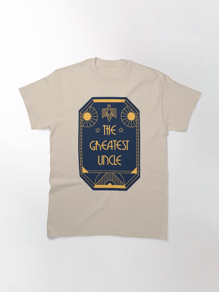 Alternate view of The Greatest Uncle - Art Deco Medal of Honor Classic T-Shirt