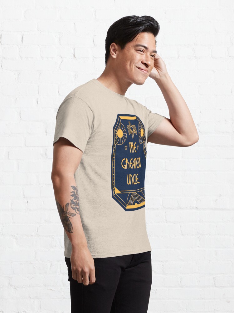 Alternate view of The Greatest Uncle - Art Deco Medal of Honor Classic T-Shirt