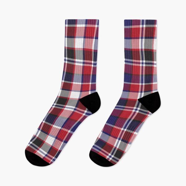 Artikelvorschau, Red Navy Plaid Tartan Textured Pattern entworfen und verkauft von Siu-Hong Mok.