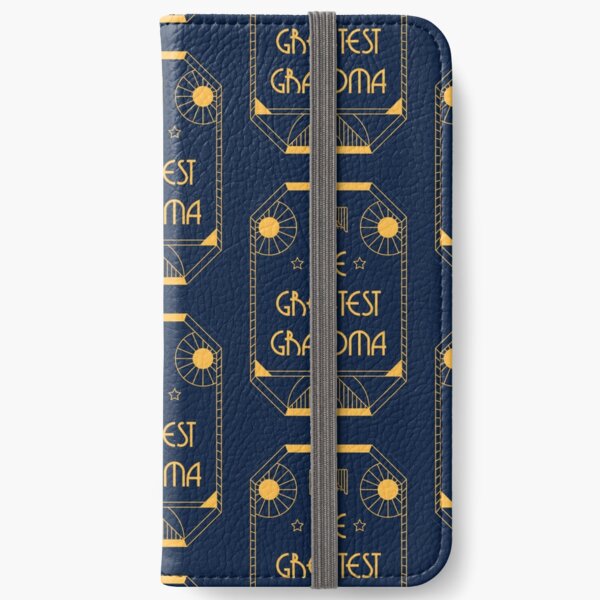 The Greatest Grandma - Art Deco Medal of Honor iPhone Wallet