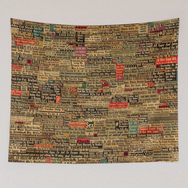 Item preview, Tabloid Headlines designed and sold by kimopix.