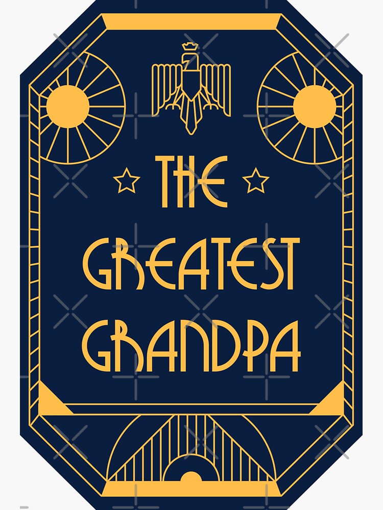 The Greatest Grandpa - Art Deco Medal of Honor by Millusti