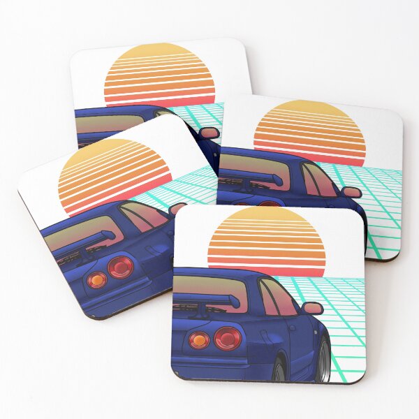 Item preview, Blue R34 (Wangan Midnight inspired)  designed and sold by UPSTRM.