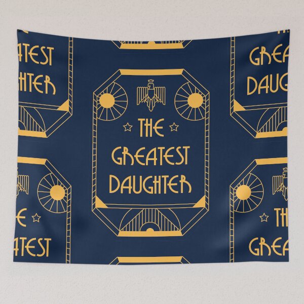 Item preview, The Greatest Daughter - Art Deco Medal of Honor designed and sold by Millusti.