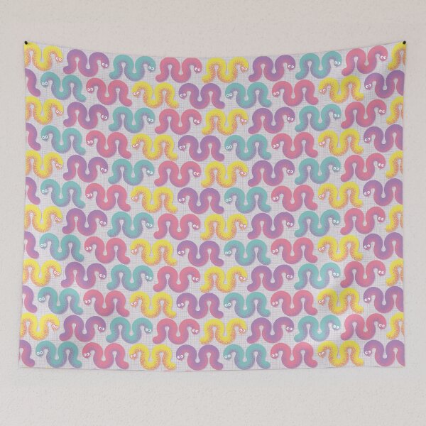 Item preview, Colorful funny snakes  designed and sold by lents.