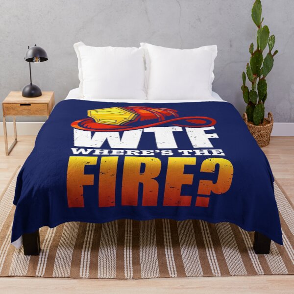 Item preview, WTF? Where's The Fire?-funny firefighter gift idea designed and sold by BRtisticDesigns.