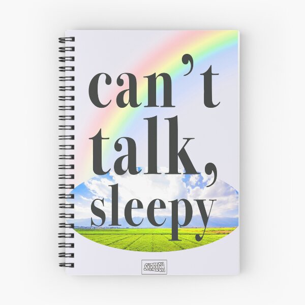 Item preview, CAN'T TALK, SLEEPY designed and sold by SKREECH STUDIO.