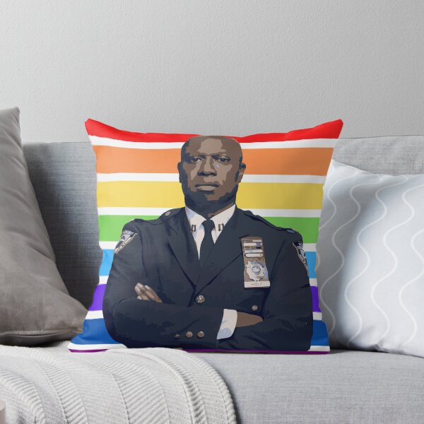 Item preview, Captain Holt rainbow flag designed and sold by JpressA.