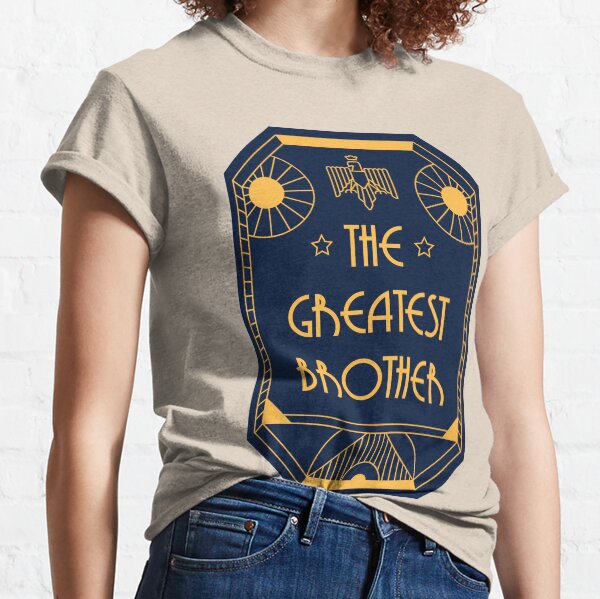 The Greatest Brother - Art Deco Medal of Honor Classic T-Shirt