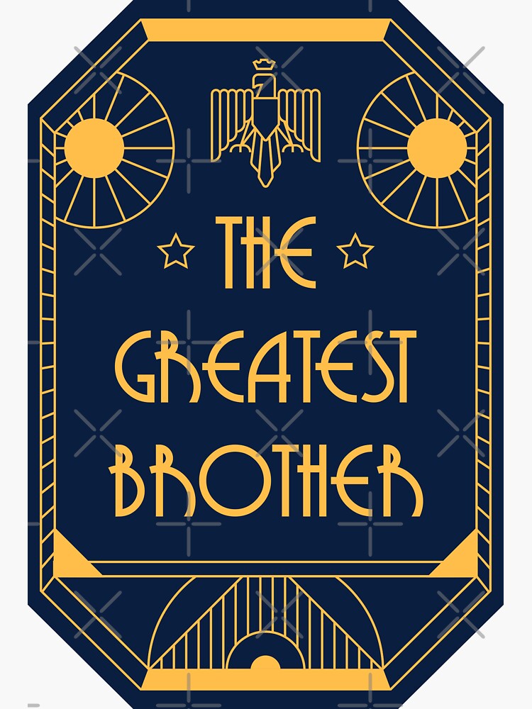 The Greatest Brother - Art Deco Medal of Honor by Millusti