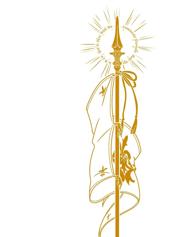 Thumbnail 4 of 4, iPhone Case, Fate - Ruler Jeanne d'Arc - Luminosité Eternelle - G. ver. (yellow) designed and sold by AndrewChiuLo.