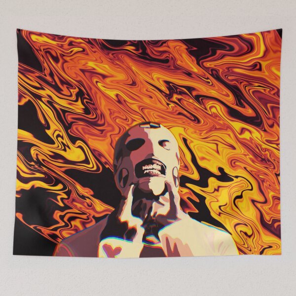 Item preview, asap testing rocky coverart ski mask designed and sold by awkotaco17.