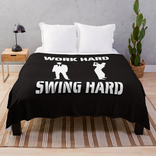 Item preview, Work Hard Swing Hard designed and sold by ProBatavian.