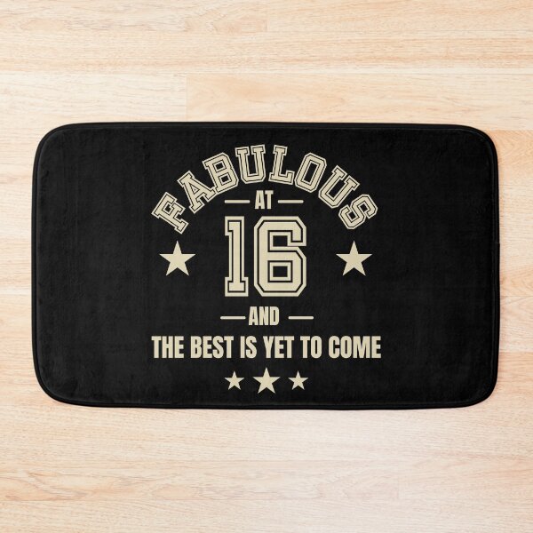 Item preview, 16th Birthday Gift for Men and Women | Fabulous at 16 and The Best is Yet to Come  designed and sold by InkItStudio.