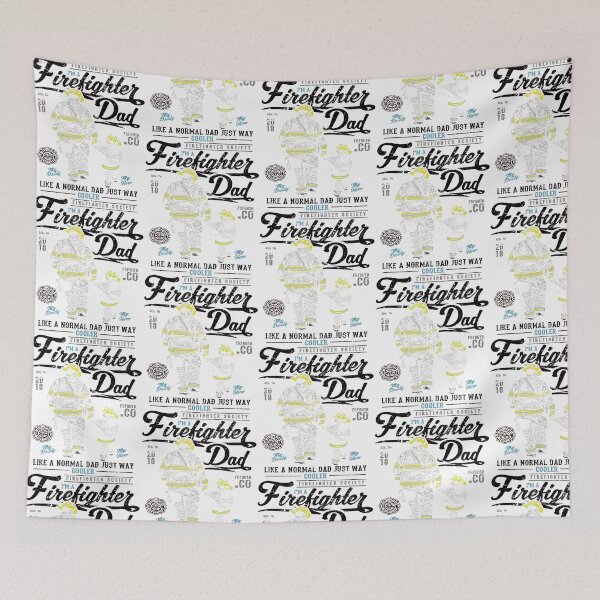 Item preview, Firefighter Dad shirt Firefighter shirt Father's Day gift designed and sold by BRtisticDesigns.
