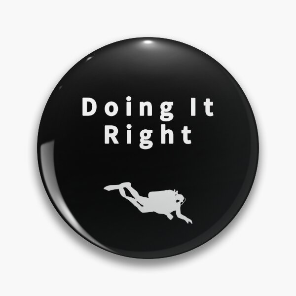 Item preview, Doing It Right for Scuba Divers designed and sold by StudioAquaLumos.