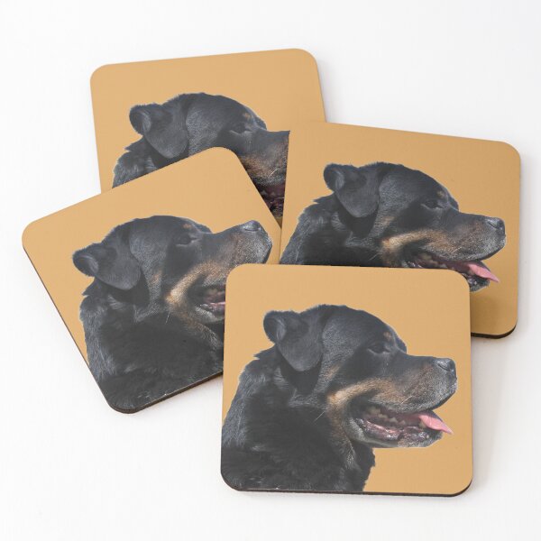 Item preview, Rottweiler Head Profile designed and sold by KarenWoodArt.