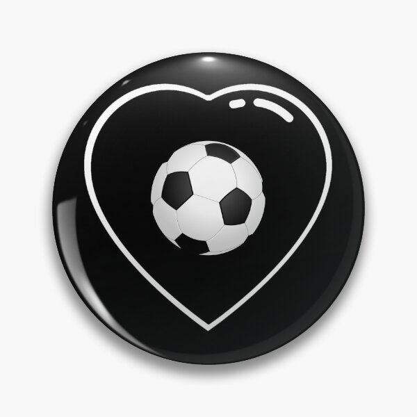 Item preview, Soccer football black heart designed and sold by Astralia.